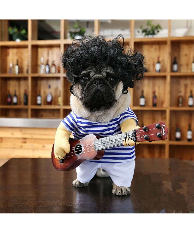 Pet dog guitarist dress beldemo5-toys2