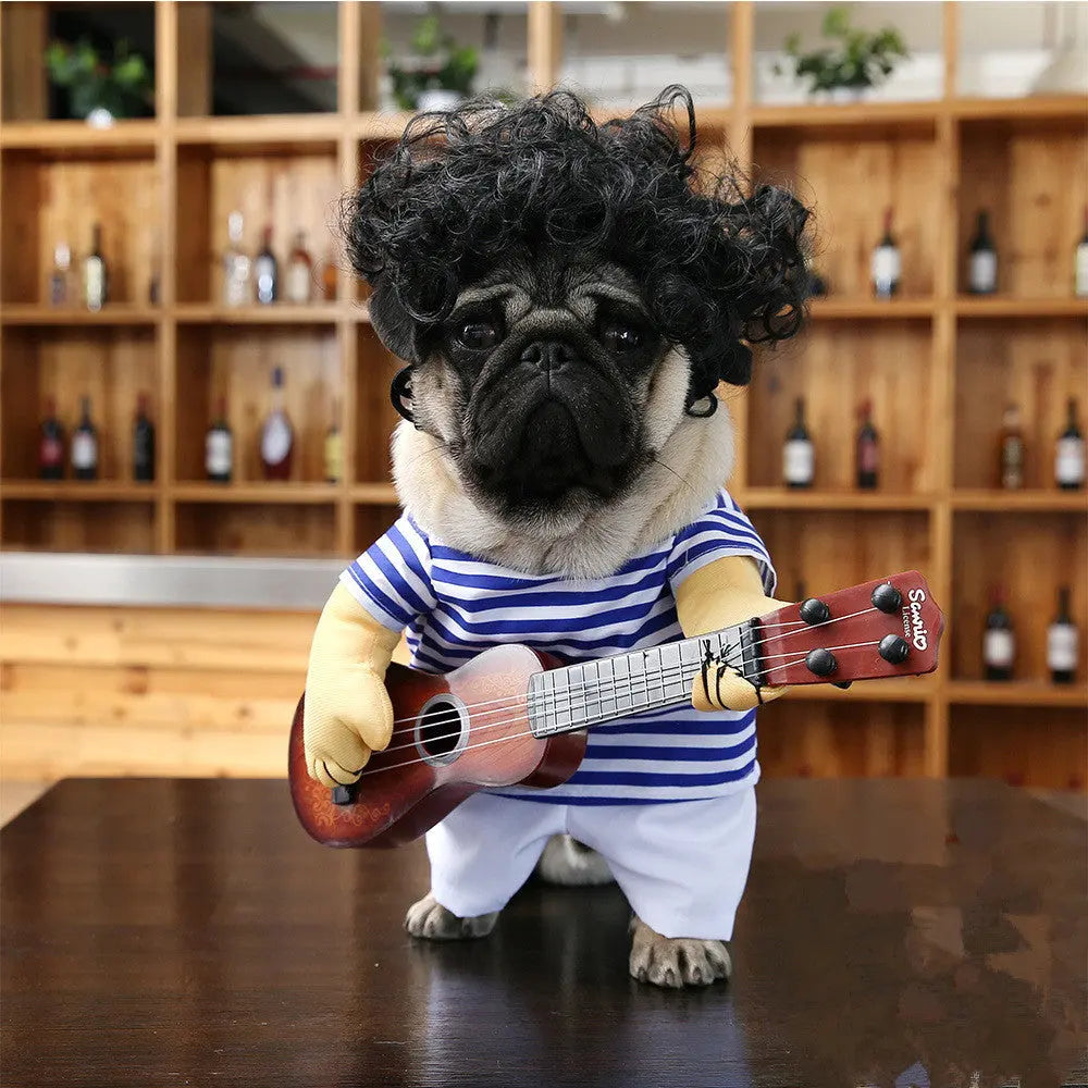 Pet dog guitarist dress beldemo5-toys2