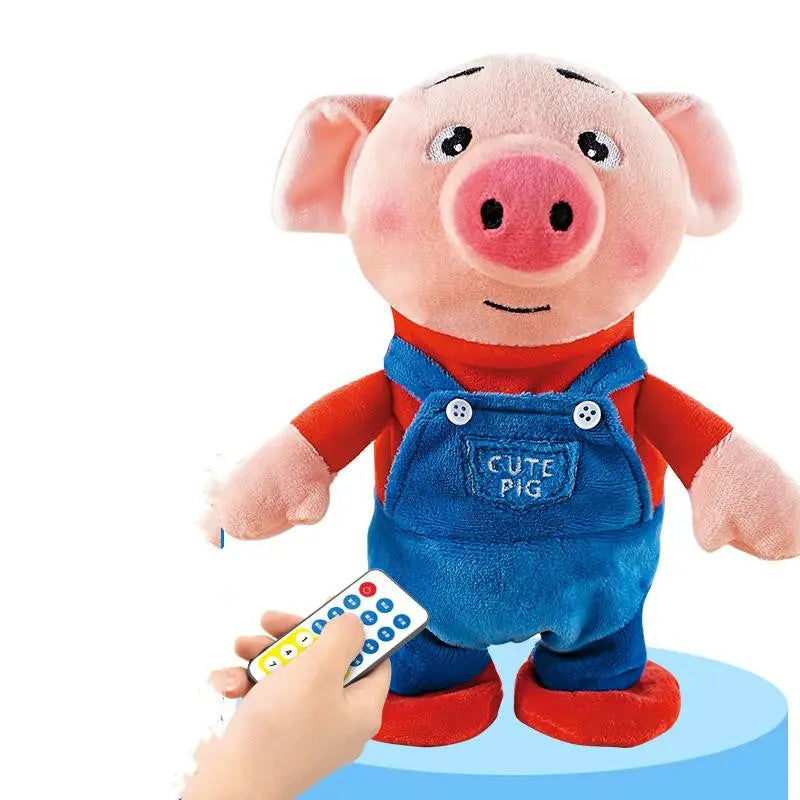 Electronic Robot Donkey Remote Control Kids Plush Toy Speak /walk/sing beldemo5-toys2