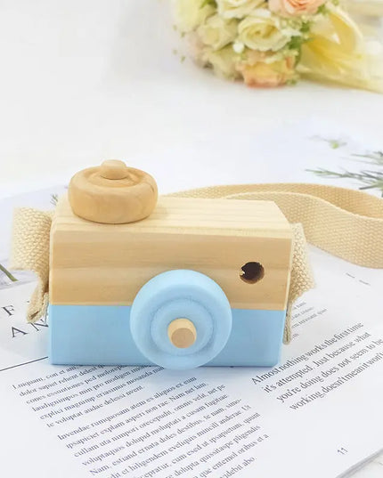 Cute Wooden Camera Toys Baby Kid Hanging Photography Prop Decoration Educational Outdoor Activity Toy Children's Day Happy Gift beldemo5-toys2