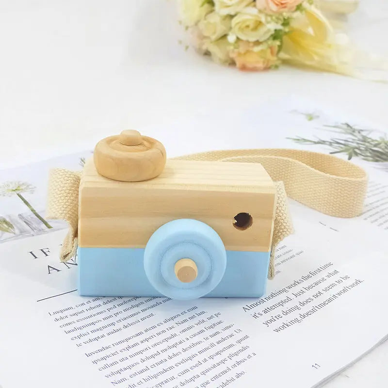 Cute Wooden Camera Toys Baby Kid Hanging Photography Prop Decoration Educational Outdoor Activity Toy Children's Day Happy Gift beldemo5-toys2