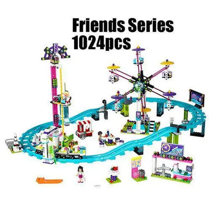 Playground roller coaster assembling blocks beldemo5-toys2