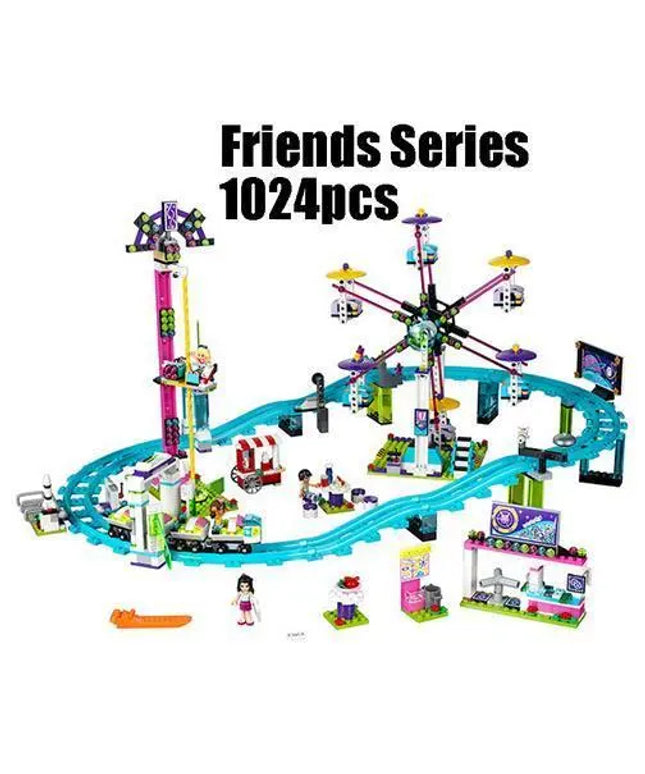 Playground roller coaster assembling blocks beldemo5-toys2