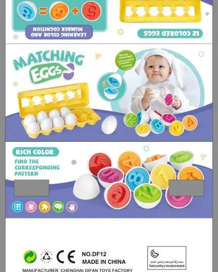 Baby Learning Educational Toy Smart Egg Toy Games Shape Matching Sorters Toys Montessori Eggs Toys For Kids Children beldemo5-toys2