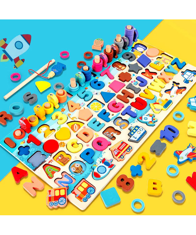 Digital building blocks early education puzzle beldemo5-toys2