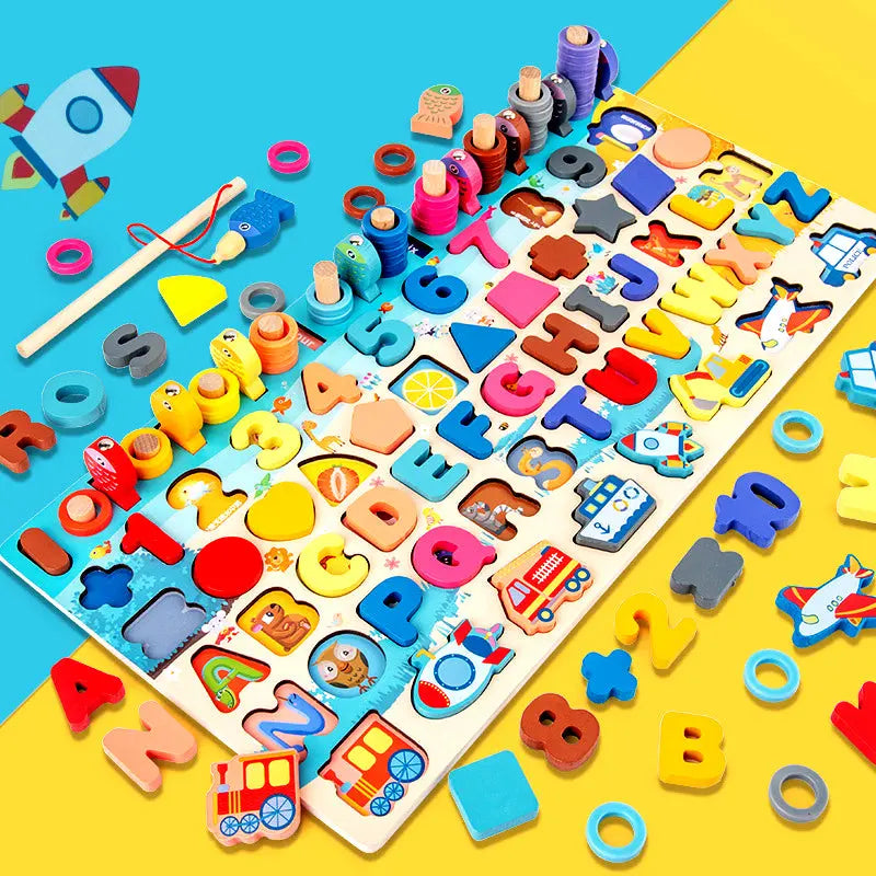 Digital building blocks early education puzzle beldemo5-toys2