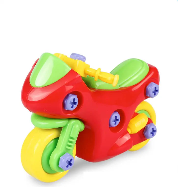 Disassembly Assembly Blocks Toys DIY Motorcycle Car Modeling Building Construction Nuts Toys For Children Gifts beldemo5-toys2