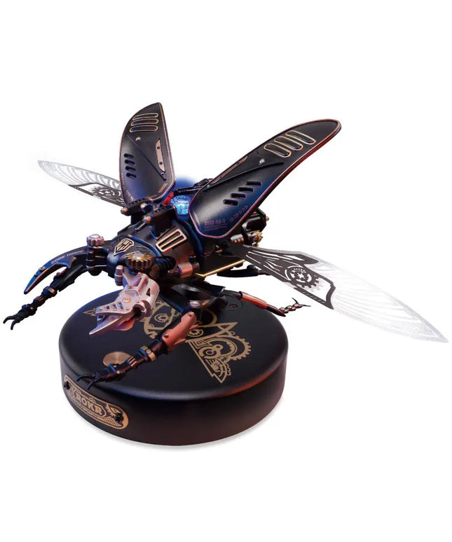 Robotime Rokr Stag Beetle Metal 3D Puzzles Games Punk Style Gift For Birthday Easy Assembly Mechanical Design DIY Toys - MI03 beldemo5-toys2