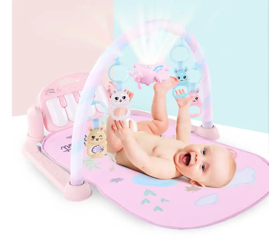 Baby toy gym baby foot piano new baby toy music early education puzzle toy beldemo5-toys2