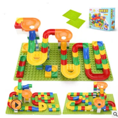 Children Large  Particles Assembled Slide Puzzle Blocks Toys 3-10 Years Old Boy Toy beldemo5-toys2