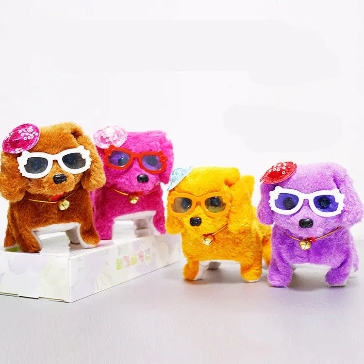 Electronic robot dog simulation teddy walking rope puppy beldemo5-toys2