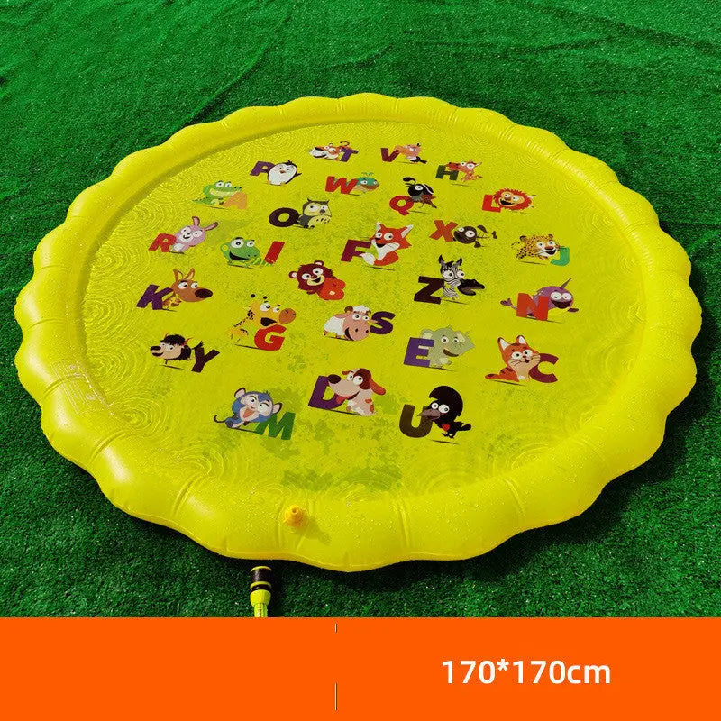 Inflatable Children's Round Sprinkler Pad Amazon Water Jet Pool beldemo5-toys2