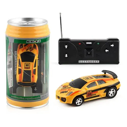 Coke Can Mini RC Car Radio Remote Control Micro Racing Car 4 Frequencies beldemo5-toys2