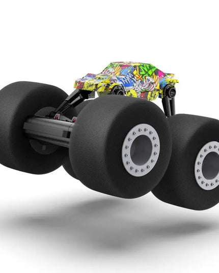 Remote Control Stunt Truck Sponge Tire Kids Room Off Road Vehicle Toy beldemo5-toys2