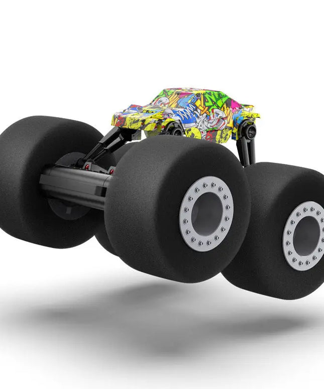 Remote Control Stunt Truck Sponge Tire Kids Room Off Road Vehicle Toy beldemo5-toys2