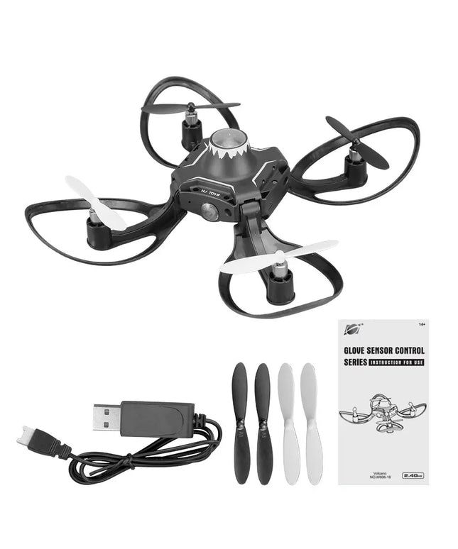 Folding Drone Gesture Control Aerial Photography Four-axis Body Sense Gravity Induction Remote Contro beldemo5-toys2