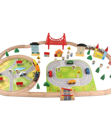 Children's Train Track Set Assembling Building Blocks Toys beldemo5-toys2