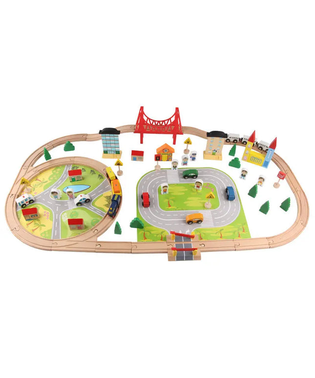 Children's Train Track Set Assembling Building Blocks Toys beldemo5-toys2