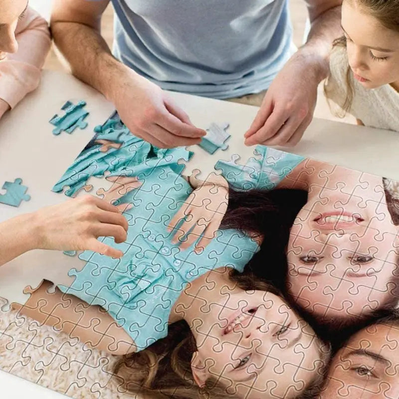 Wooden Photo Custom Jigsaw Puzzle DIY Personalized Gifts Puzzle beldemo5-toys2