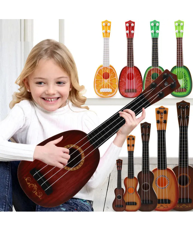 Retro Guitar Toys Children's Interest Training Musical Toys beldemo5-toys2
