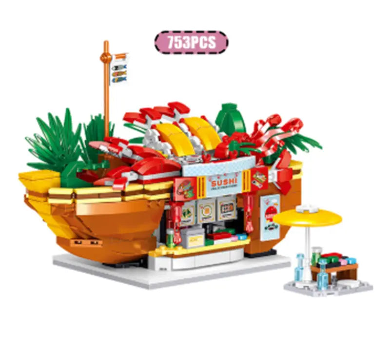 Burger Fruit  Girl Assembled Toy Gift beldemo5-toys2