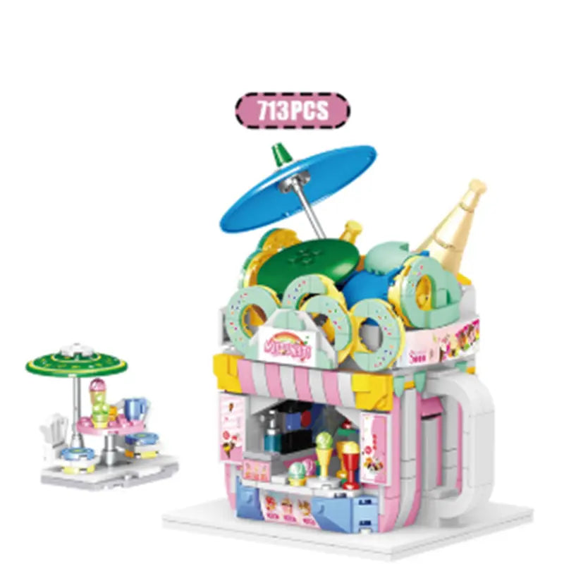 Burger Fruit  Girl Assembled Toy Gift beldemo5-toys2