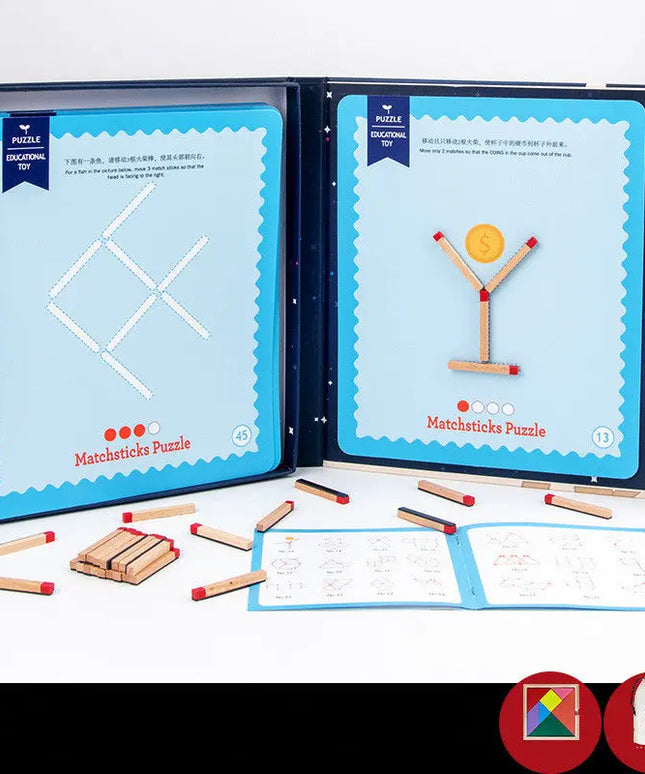 Thinking Match Montessori Children's Educational Toys Wooden Toys Early Education Toys beldemo5-toys2