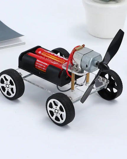 Wind Car Diy Electronic Kit Science Toys Children's Educational Toys Experiment Creative Invention Toys beldemo5-toys2