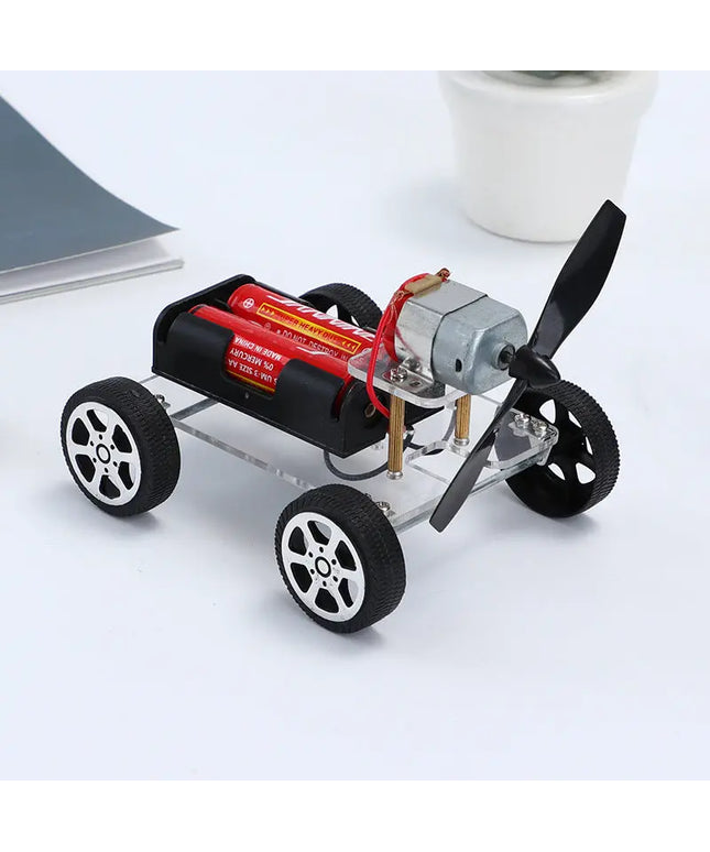 Wind Car Diy Electronic Kit Science Toys Children's Educational Toys Experiment Creative Invention Toys beldemo5-toys2