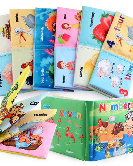 Cloth Books Soft Baby Sound Books Early Learning Educational Toys 0 -12 Months beldemo5-toys2