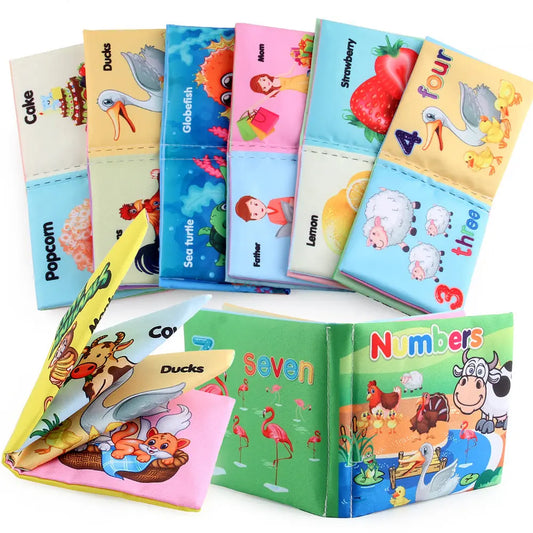 Cloth Books Soft Baby Sound Books Early Learning Educational Toys 0 -12 Months beldemo5-toys2