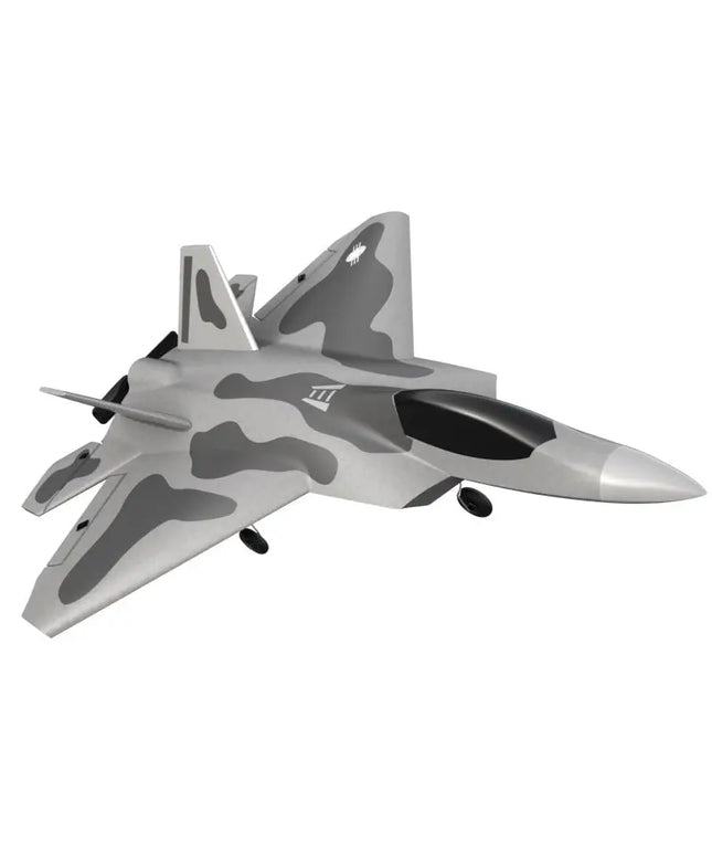 Electric RC Fighter Raptor Model Airplane Fixed Wing Foam Throwing Aircraft beldemo5-toys2