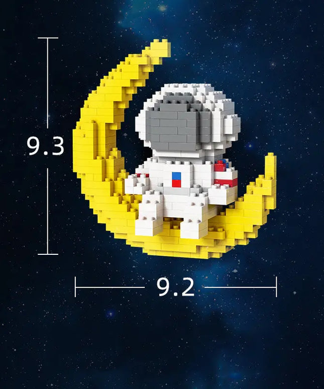 Creative Diy Mini Astronaut Building Blocks Children Toy Birthday Gifts beldemo5-toys2