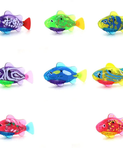 Cat Interactive Electric Fish Water Toy For Indoor Play Swimming Robot Fish Toys For Cat Dog Pet Baby Swimmer Bath Robofish Toys beldemo5-toys2