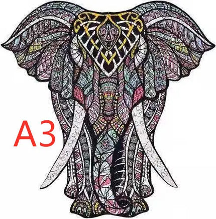 DIY Wooden Puzzles Animal Shaped The Best Christmas Gift Wooden Puzzles beldemo5-toys2