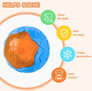 Explosive Rubber Rugby Sounding Toy Ball Bite Resistant Big Dog Toy Float Ball beldemo5-toys2