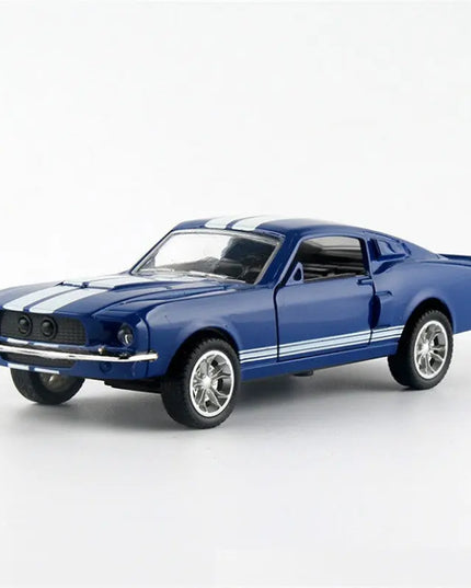 Mustang  Door Pull Back Alloy Car Alloy Toy Car Model beldemo5-toys2