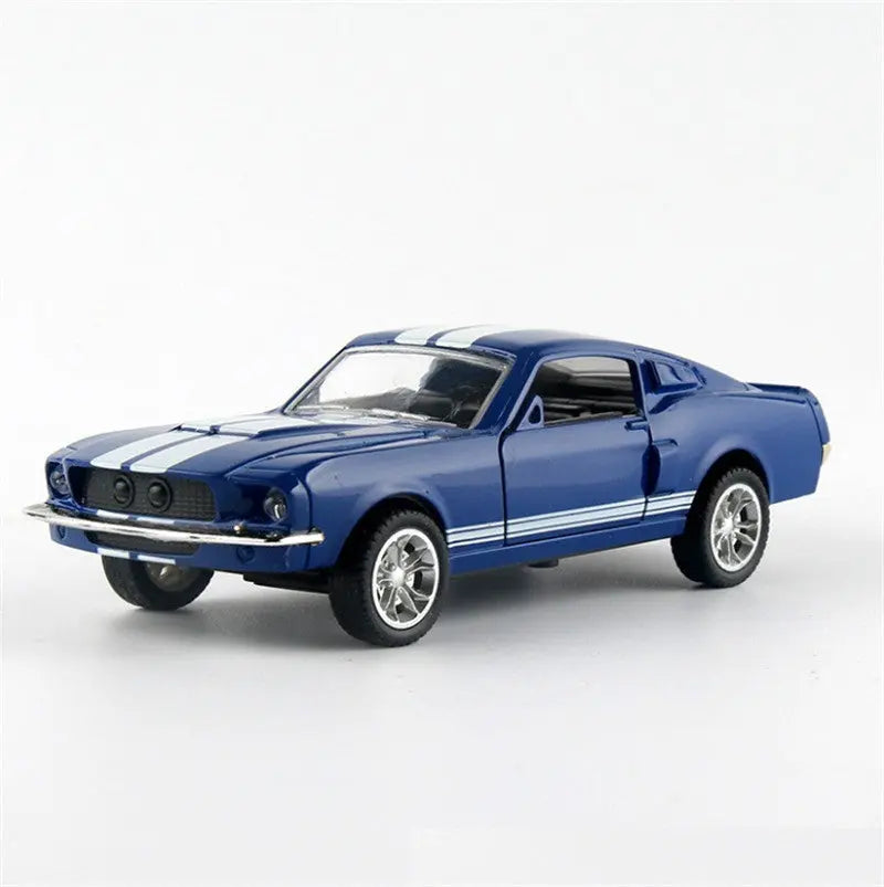 Mustang  Door Pull Back Alloy Car Alloy Toy Car Model beldemo5-toys2
