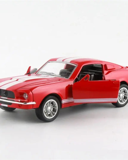 Mustang  Door Pull Back Alloy Car Alloy Toy Car Model beldemo5-toys2