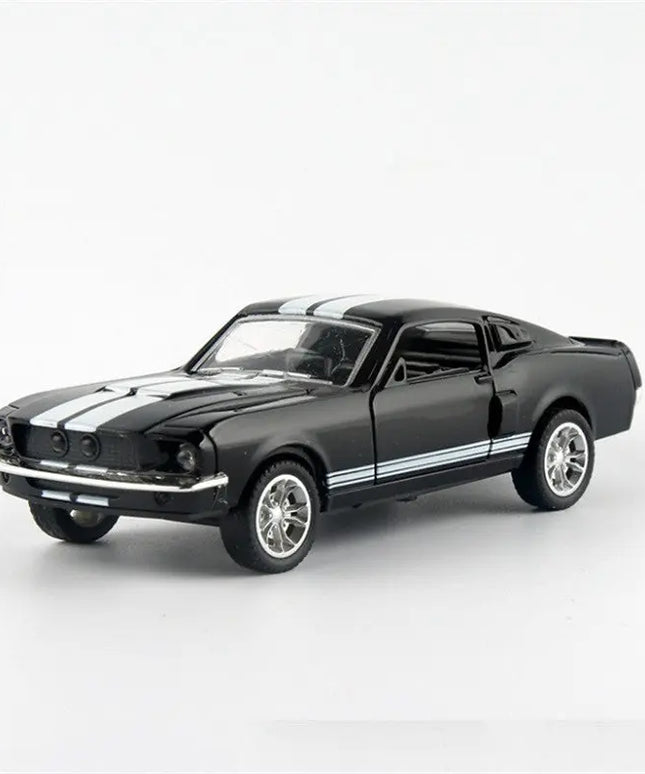 Mustang  Door Pull Back Alloy Car Alloy Toy Car Model beldemo5-toys2