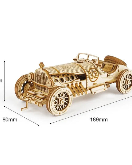 Car 3D Wooden Puzzle Game Assembly Racing Children's Toys beldemo5-toys2