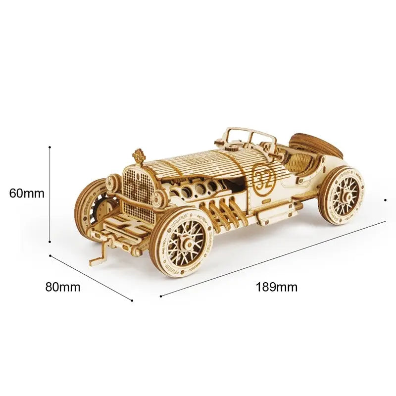 Car 3D Wooden Puzzle Game Assembly Racing Children's Toys beldemo5-toys2