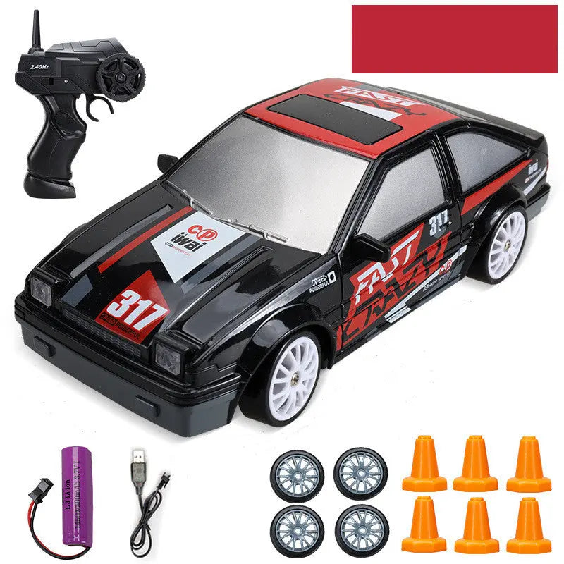 Huangbo 4Wd Remote Control Car Rc Drift Car Remote Control Car Electric Charging High Toy Car beldemo5-toys2