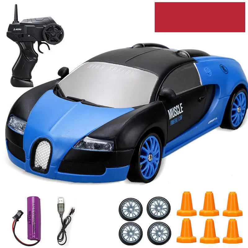 Huangbo 4Wd Remote Control Car Rc Drift Car Remote Control Car Electric Charging High Toy Car beldemo5-toys2