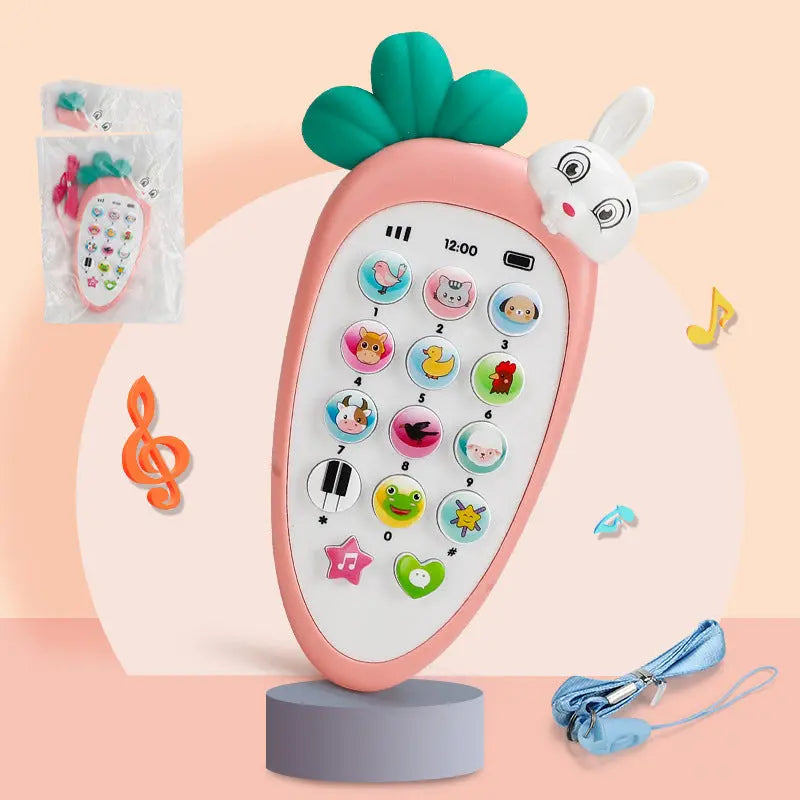 Baby Electronic Phone Toys Music Early Childhood Educational Toys Multi-function Simulation Phone Toys beldemo5-toys2