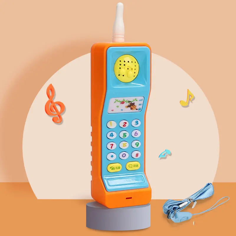 Baby Electronic Phone Toys Music Early Childhood Educational Toys Multi-function Simulation Phone Toys beldemo5-toys2