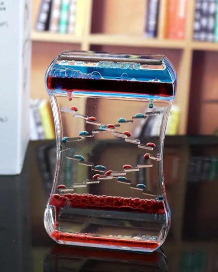 Creative Cruise Fluid Liquid Hourglass Quicksand Timer 2024 Ins Living Room Office Ornaments Desk Table Decorations Home Decor beldemo5-toys2