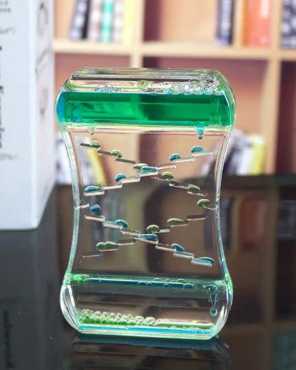 Creative Cruise Fluid Liquid Hourglass Quicksand Timer 2024 Ins Living Room Office Ornaments Desk Table Decorations Home Decor beldemo5-toys2