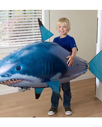 Infrared Remote Control Air Flying Fish Electric Air Suspension Shark Clown Fish, Helium Balloon Inflatable Toy beldemo5-toys2