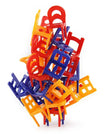 Layers of 24 chairs set